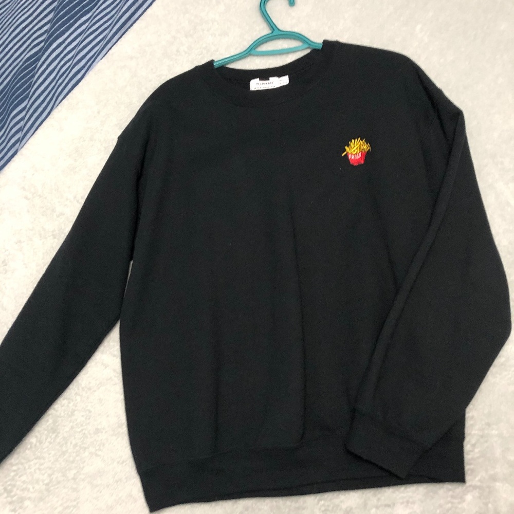 Top man “fries” sweater
